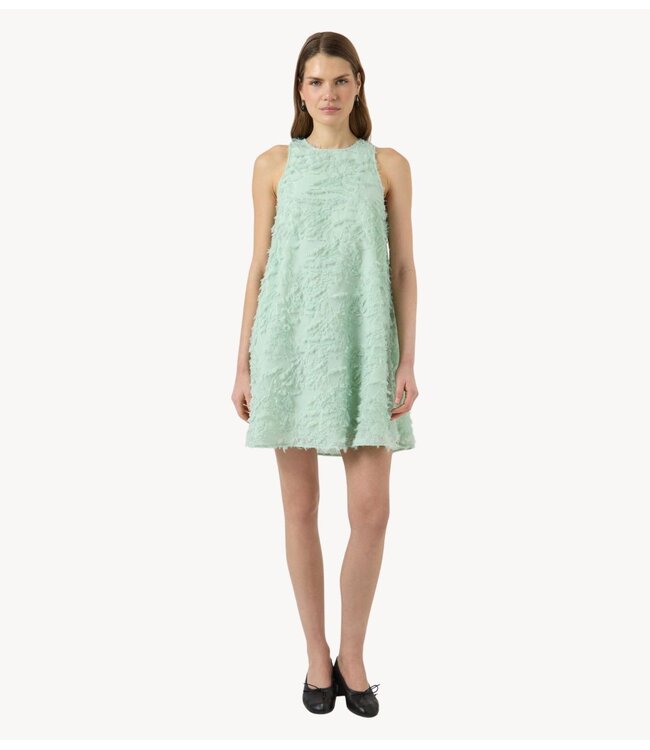 YAS Jurk YASPARIA SL DRESS S. NOOS Surf Spray
