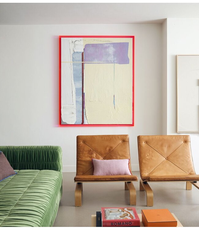 HKLIVING Wanddecoratie framed artwork days in the city (127x152)