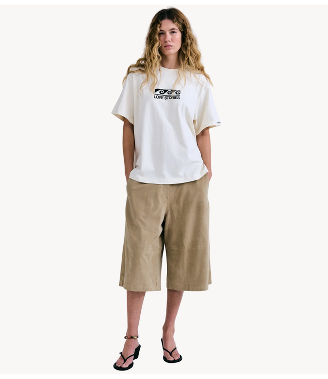 Love Stories Top JOSIE off white