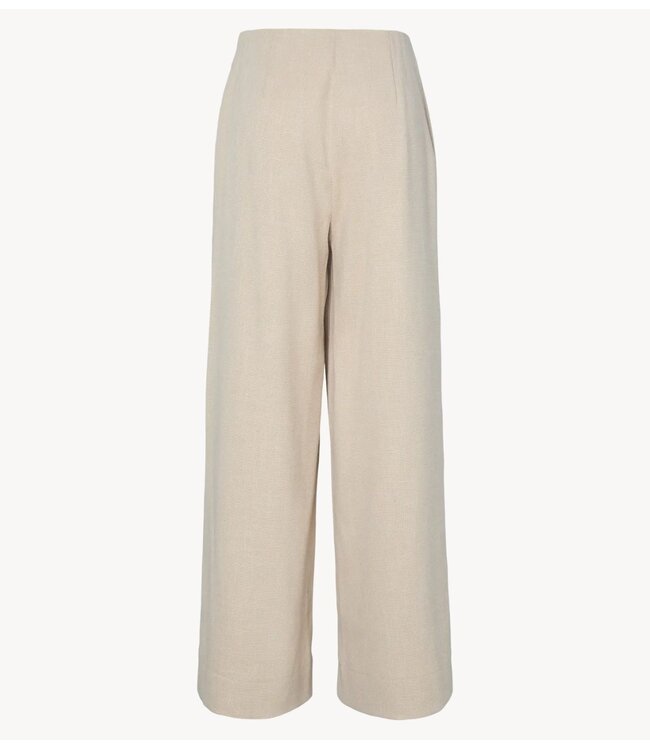 YAS Broek YASCOMIRA HMW PANT S. Oatmeal