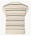 YAS Vest YASNILO KNIT VEST Pristine multi stripes
