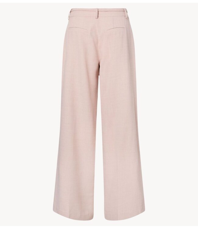 YAS Broek YASMIMI MW PANT rose smoke