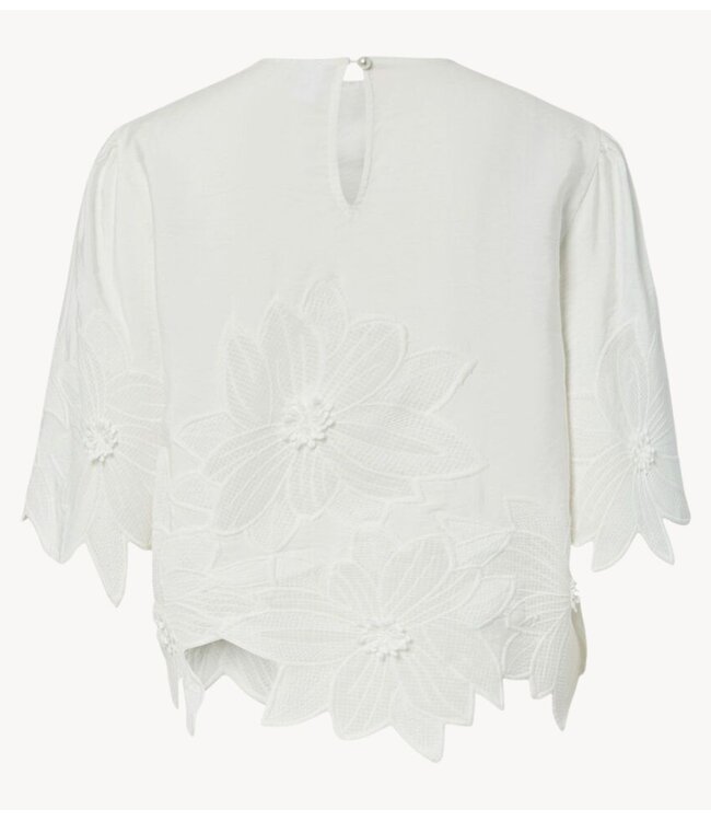 YAS Top YASMORI 2/4 TOP Star White