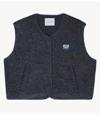 American Vintage Gilet HOKTOWN ANTHRACITE CHINE