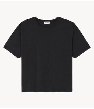 American Vintage T-shirt  FIZVALLEY VINTAGE BLACK