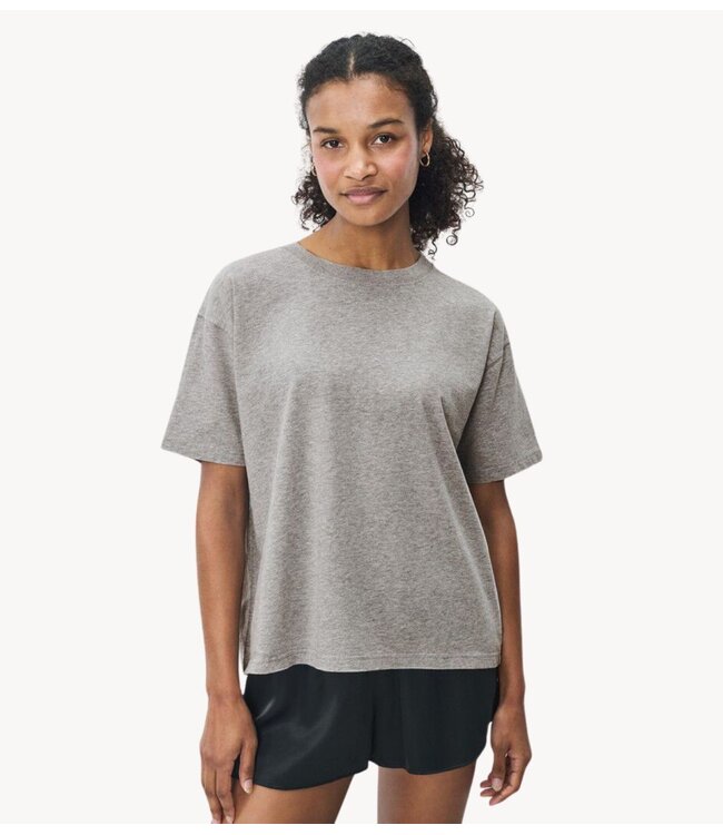 American Vintage T-shirt  FIZVALLEY GRIS CHINE