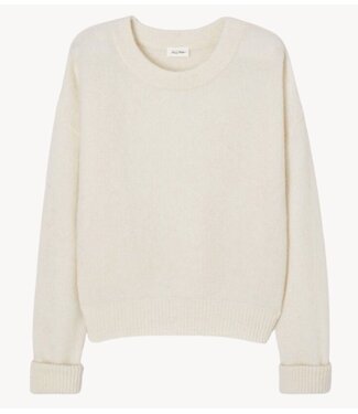 American Vintage Trui VITOW BLANC