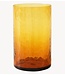 HKLIVING Glas Tube high glass, amber