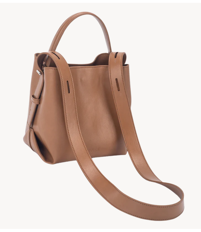 HVISK Tas MOLLY GLOSSY STRUCTURE Brown Amber