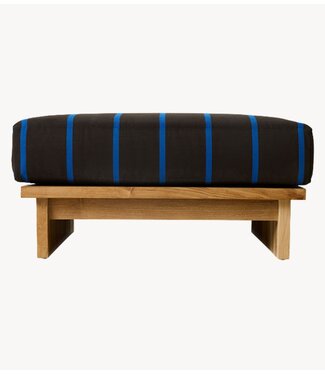 HKLIVING Hocker Outdoor hocker teak, burnt sky