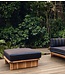HKLIVING Hocker Outdoor hocker teak, burnt sky