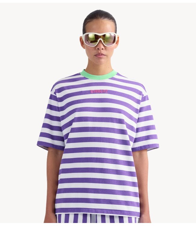 Stieglitz T-shirt Joana Regular T-shirt Purple