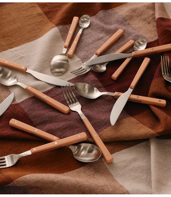 HKLIVING Bestek 70s cutlery: peach, set of 16