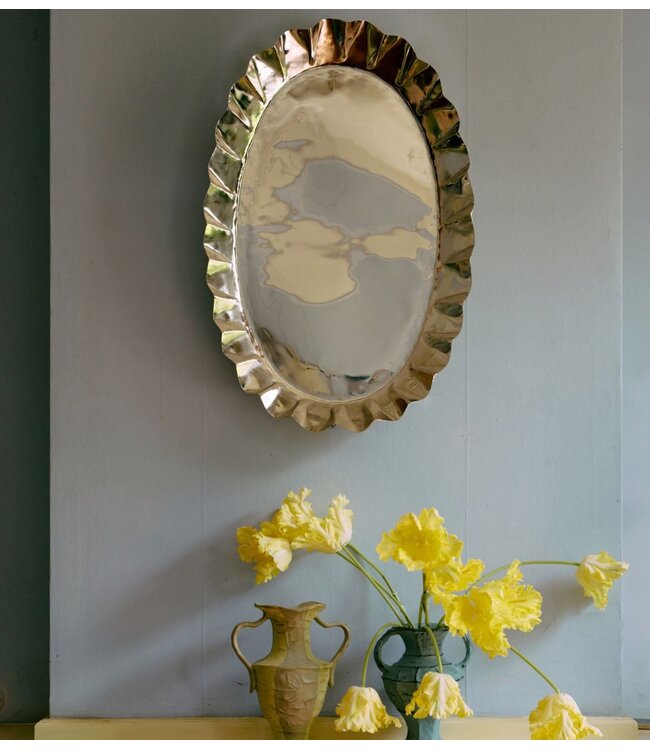 HKLIVING Schaal New classics: Chrome tray large