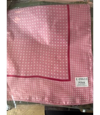 GUUS Sjaaltje PL 70x70cm dot roze rood