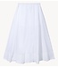 10DAYS Rok  skirt poplin white
