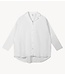 10DAYS Blouse cotton linen blouse white
