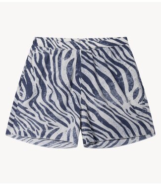 10DAYS Broek shorts zebra voile light vanilla