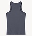 10DAYS Top tank top rib steel blue