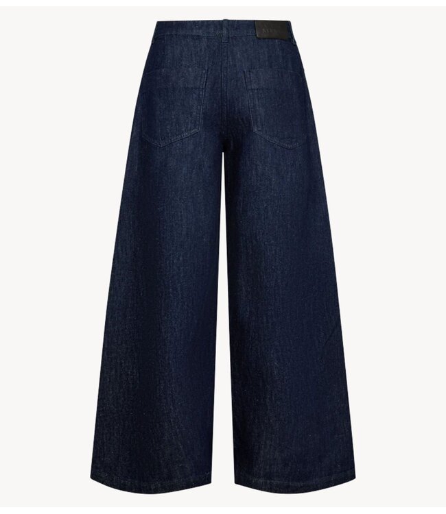 Copenhagen Muse BROEK CMJALYNN-PANTS DARK BLUE DENIM