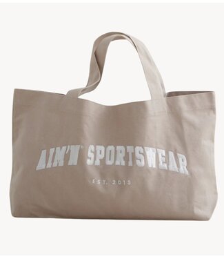 aim'n Tas Dark Clay Varsity Tote Bag