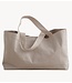 aim'n Tas Dark Clay Varsity Tote Bag