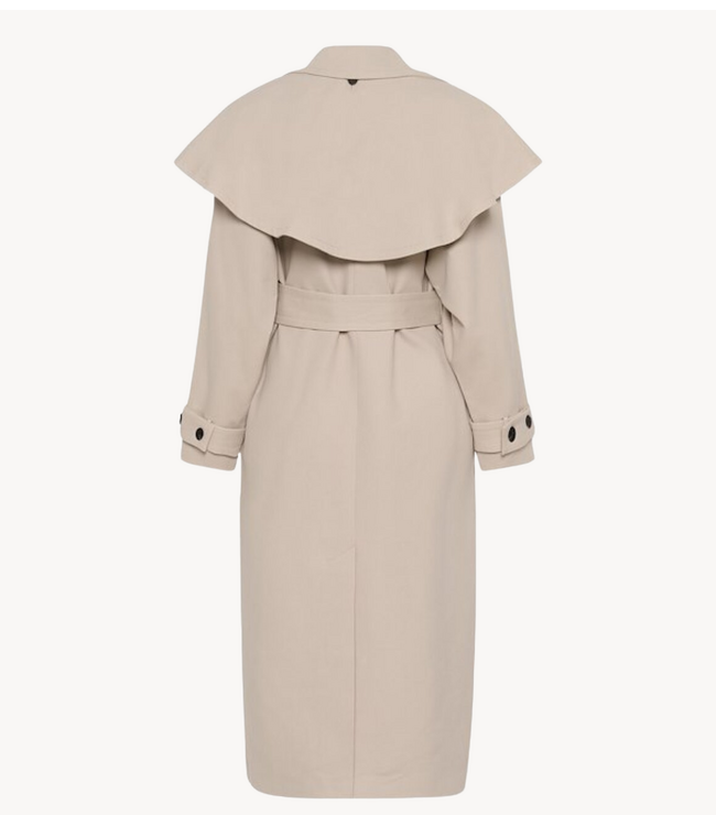 Jas HALLIEIW LONG COAT Chateau Gray