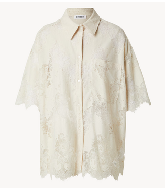EDITED Blouse Bella Shirt Almond Milk