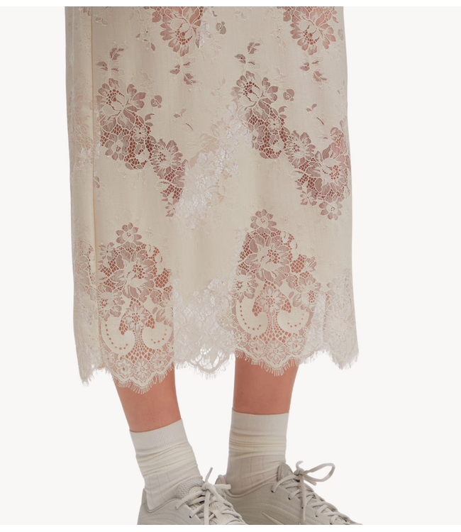 EDITED Rok Sharon Skirt Almond Milk