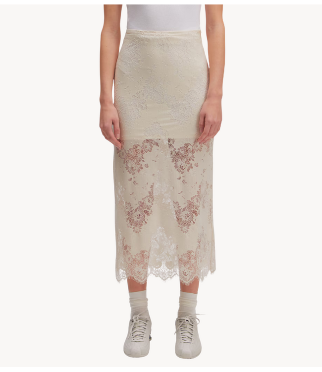 EDITED Rok Sharon Skirt Almond Milk