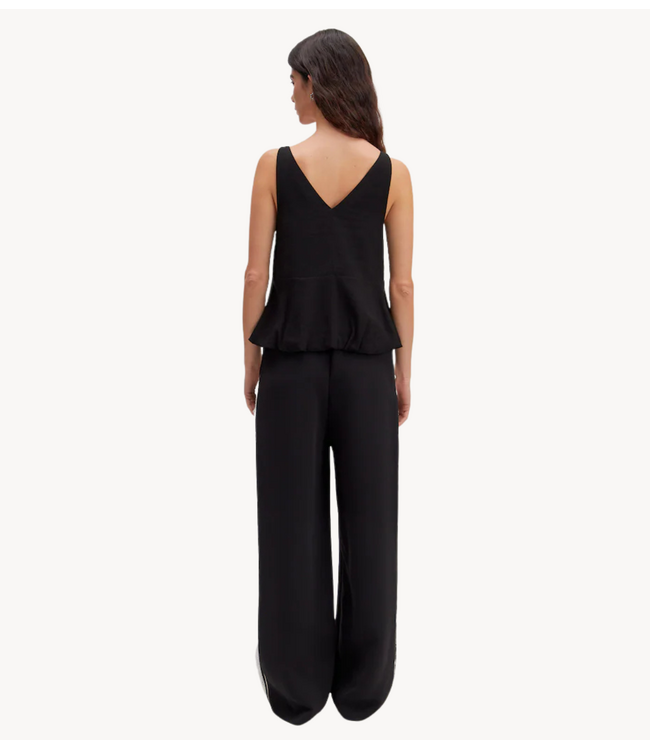 EDITED Top Zoja Peplum Top Black