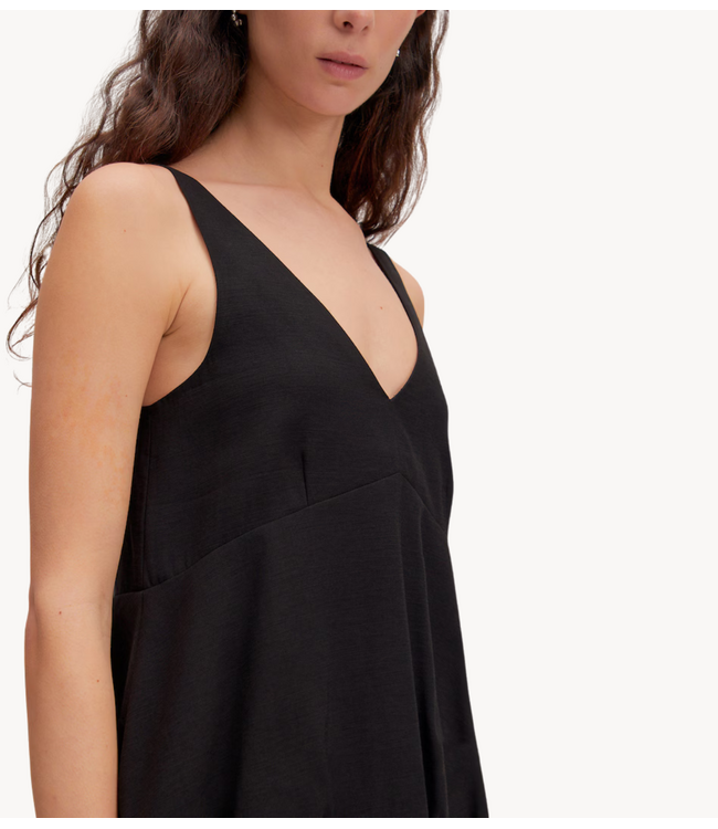 EDITED Top Zoja Peplum Top Black