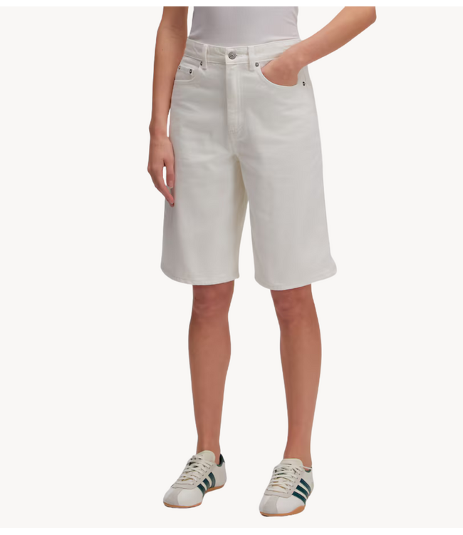 EDITED Broek Addison Denim Shorts White