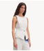 EDITED Vest Lyla Denim Vest White
