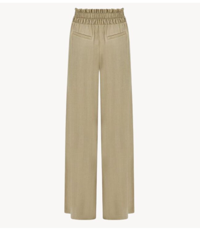 OU. Broek Pants Bambou sage