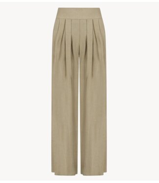 OU. Broek Pants Bambou sage