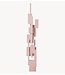 HKLIVING Object Skyscraper sculpture, soft pink