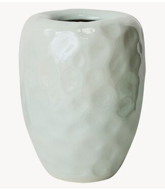 HKLIVING Vaas Earthenware floor vase, mint