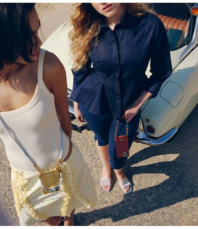 Ateljé Telefoonkoort Effortless blue cord Effortless blue cord