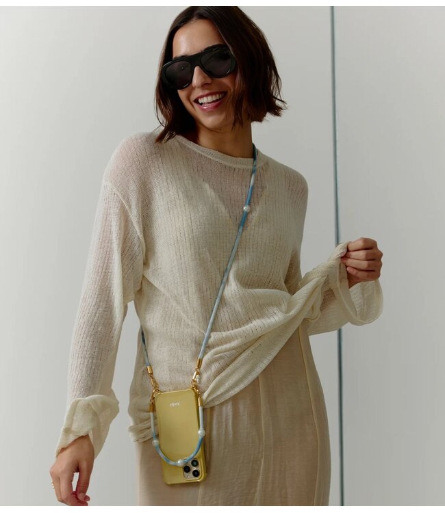 Ateljé Telefoonkoort Effortless blue cord Effortless blue cord