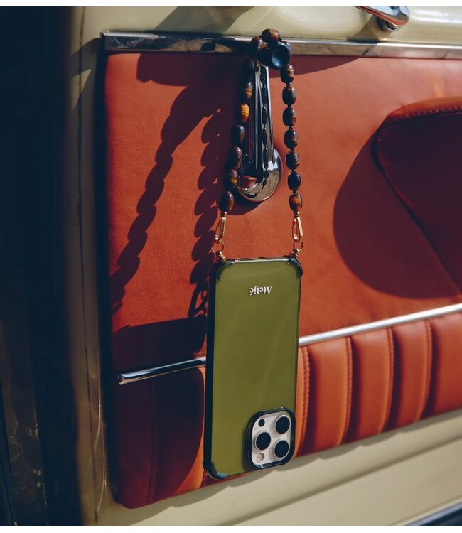 Ateljé Telefoonkoord Tiger eye cord