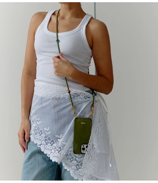 Ateljé Telefoonkoord Overgrown cord