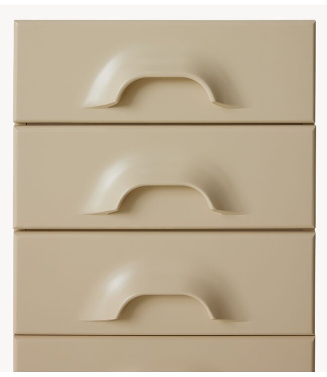 HKLIVING Kast Chest of 6 drawers cream