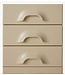 HKLIVING Kast Chest of 6 drawers cream