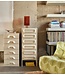 HKLIVING Kast Chest of 6 drawers cream