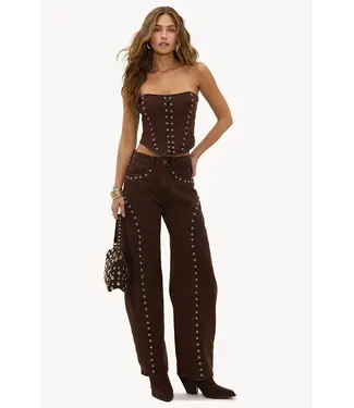 Top VELVET DAYDREAM Brown