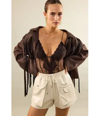 Top VICTORY IN LOVE Dark brown