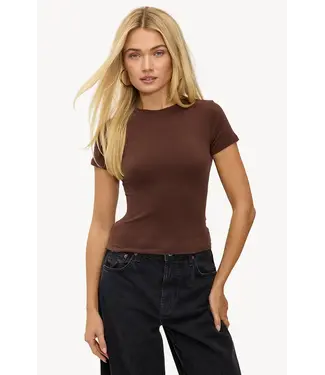 Top CHERISH YOU Dark brown