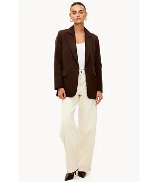 Blazer NURTURED IN PETALS Dark brown