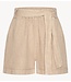 BY-BAR Broek june linen shorts biscuit